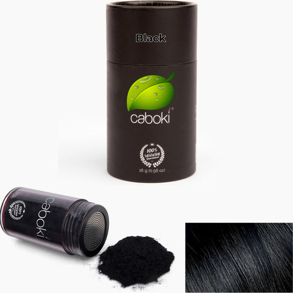 Caboki Hair Fiber, Plant-Based Hair Loss Concealer (16 grams 40 days supply)
