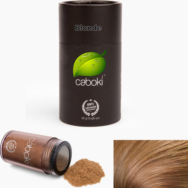 Caboki Hair Fiber, Plant-Based Hair Loss Concealer (16 grams 40 days supply)