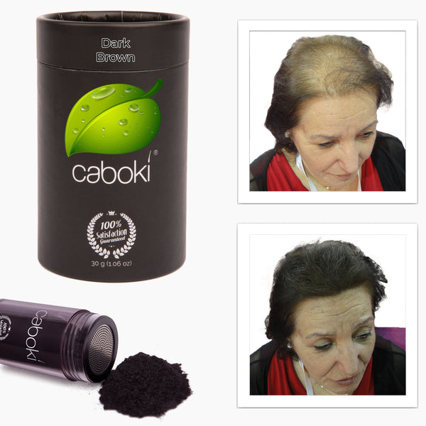 Caboki Hair Fiber, All-Natural Hair Loss Concealer (30 Gram, 90-day supply)