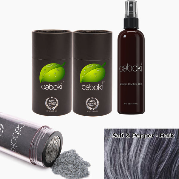 Caboki Hair Fiber, Value Pack 1 (180-Day Supply)