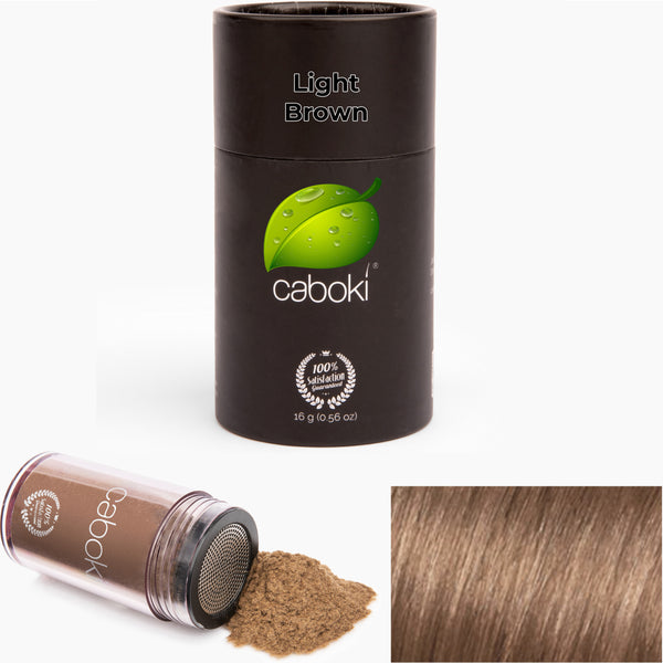 Caboki Hair Fiber, Plant-Based Hair Loss Concealer (16 grams 40 days supply)