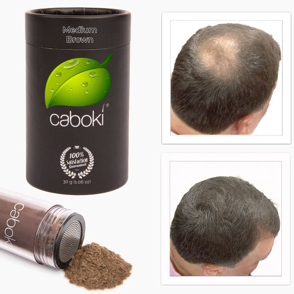 Caboki Hair Fiber, All-Natural Hair Loss Concealer (30 Gram, 90-day supply)