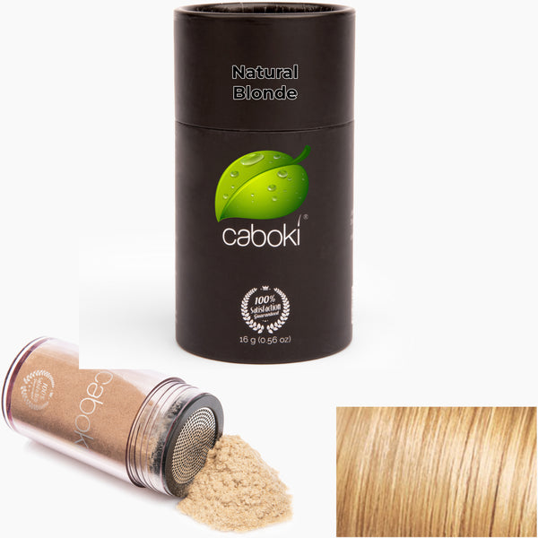 Caboki Hair Fiber, Plant-Based Hair Loss Concealer (16 grams 40 days supply)