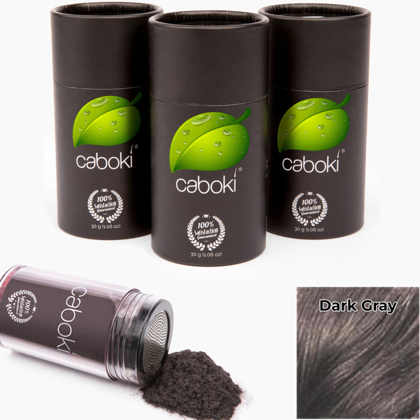 Caboki Hair Fiber, Value Pack 3 (270-Day Supply)