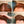 Before and after image of a person with straight light reddish-brown hair with thin hair on their parting line