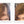 Before and after image of a woman with long straight light brown hair with thin hair on her parting line